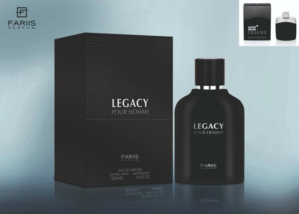 (plu01209) - Apa de Parfum Legacy, Fariis, Barbati - 100ml - imagine 3