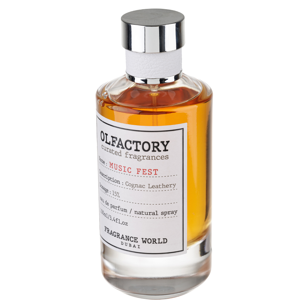 (plu05555) - Apa de Parfum Olfactory Music Fest, Fragrance World, Unisex - 100ml - imagine 2