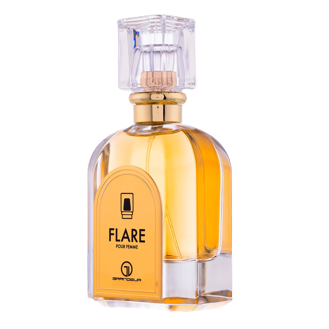 (plu00327) - Apa de Parfum Flare, Grandeur Elite, Femei - 80ml - imagine 3