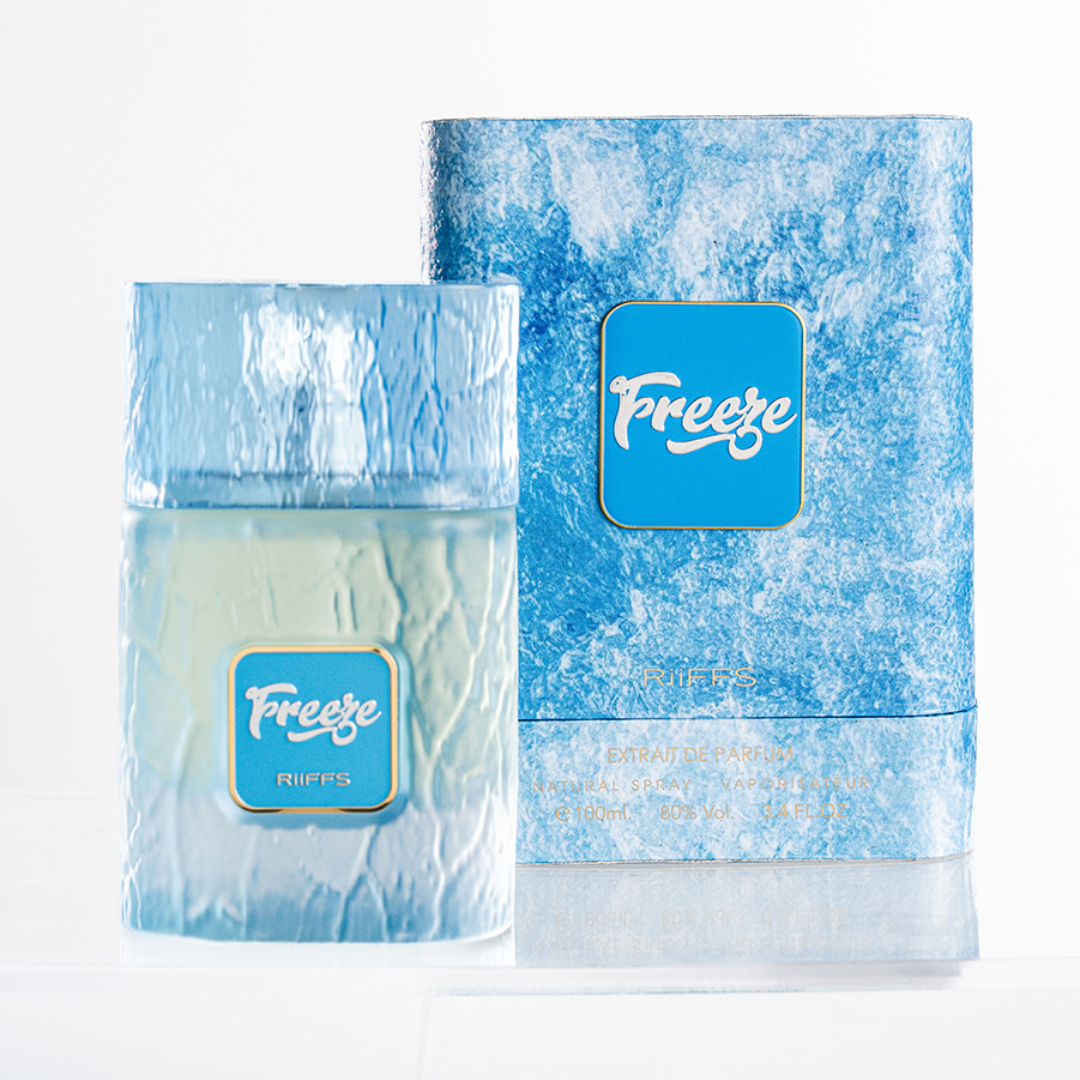 (plu00073) - Extrait de Parfum Freeze, Riiffs, Barbati - 100ml - imagine 3
