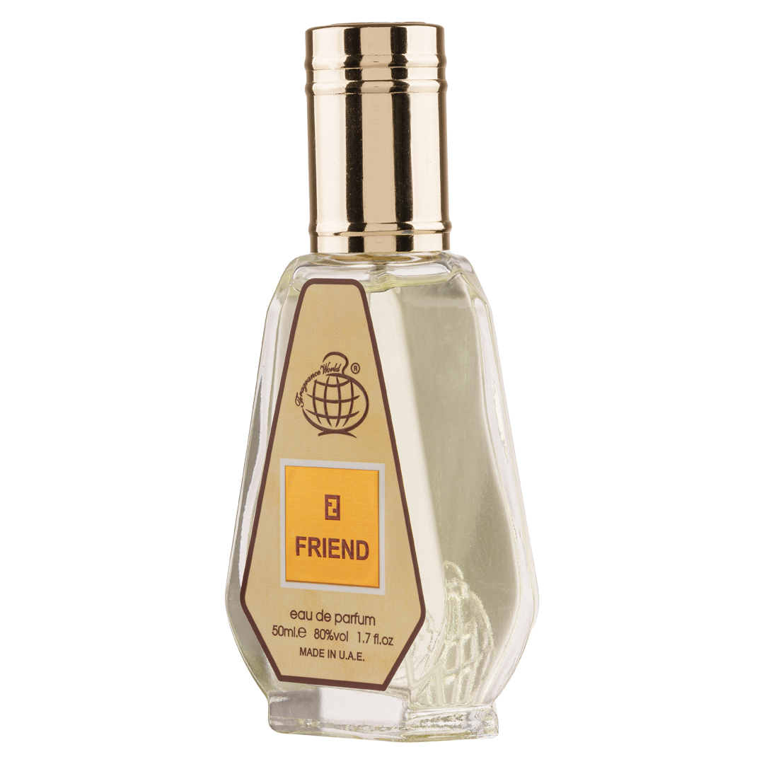 (plu00806) - Apa de Parfum Friend, Fragrance World, Unisex - 50ml - imagine 2