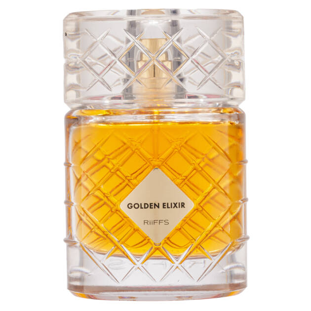 (plu00911) - Extrait de Parfum Golden Elixir, Riiffs, Unisex- 100ml