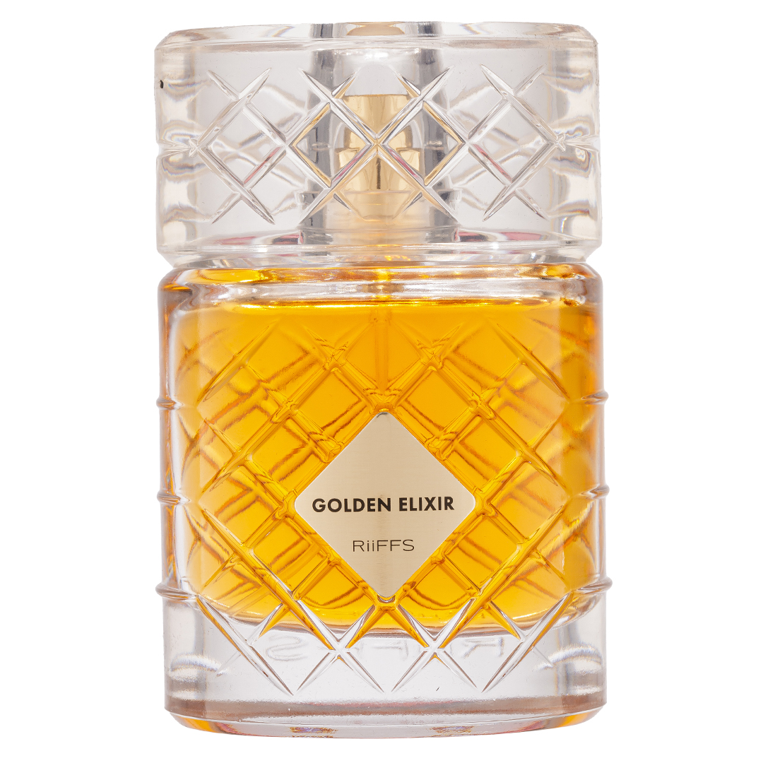 (plu00911) - Extrait de Parfum Golden Elixir, Riiffs, Unisex- 100ml