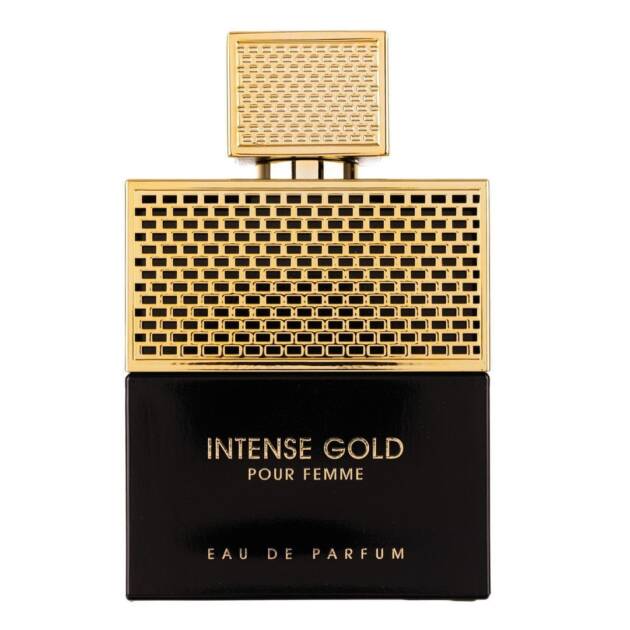 (plu01605) - Apa De Parfum Intense Gold Pour Femme, Fragrance World, Femei - 100ml