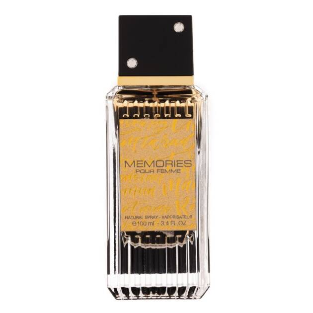(plu01418) - Apa de Parfum Memories Pour Femme, Fragrance World, Femei -100ml