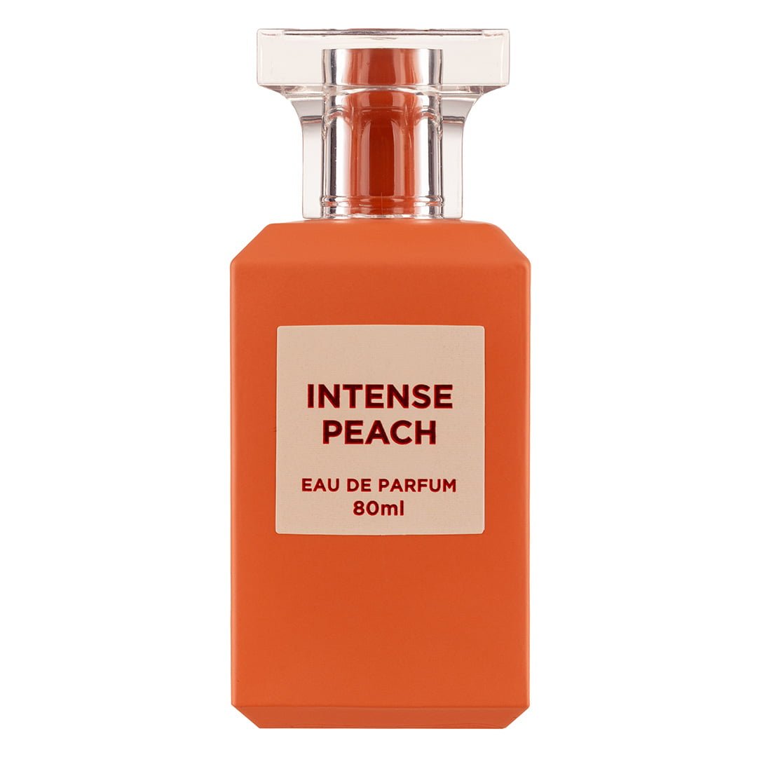 (plu01426) - Apa de Parfum Intense Peach, Fragrance World, Unisex - 80ml