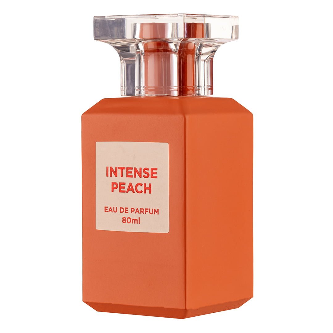 (plu01426) - Apa de Parfum Intense Peach, Fragrance World, Unisex - 80ml - imagine 2