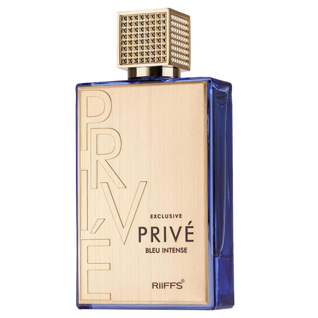 (plu00119) - Apa de Parfum Prive Blue Intense, Riiffs, Unisex - 80ml - imagine 2