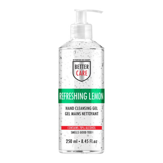 (plu05309) - Gel Igienizant De Maini Cu Miros De Lamaie Pe Baza De Alcool, Better Care - 250ml