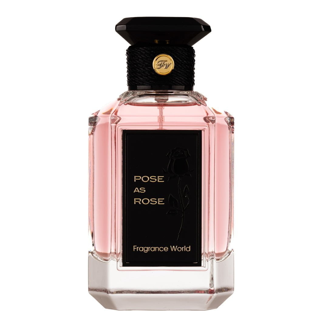 (plu01621) - Apa De Parfum Pose As Rose, Fragrance World, Femei - 100ml