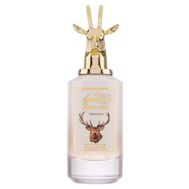 (plu00387) - Extrait de Parfum Royal Stag Prestige, Wadi Al Khaleej, Unisex - 100ml