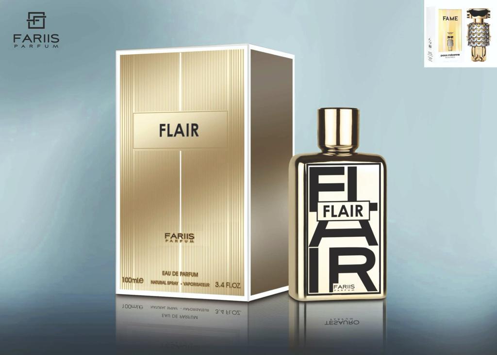 (plu01207) - Apa de Parfum Flair, Fariis, Femei - 100ml - imagine 4