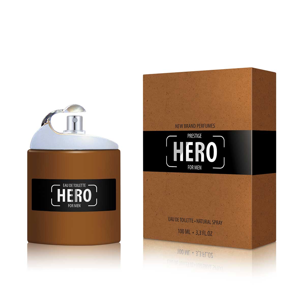 (plu02132) - Apa de Toaleta Hero, New Brand, Barbati - 100ml