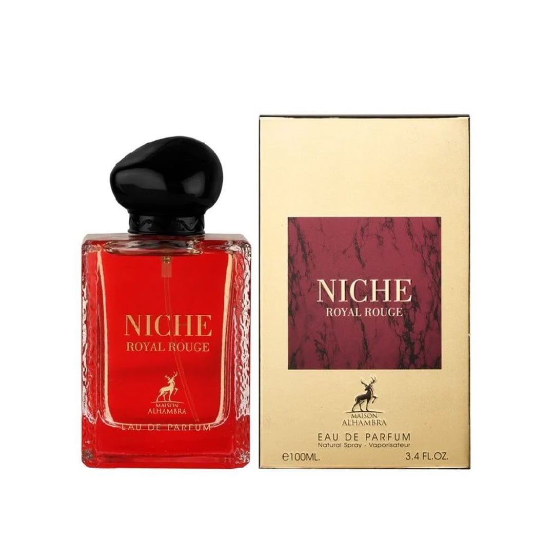 (plu00729) - Apa de Parfum Niche Royal Rouge, Maison Alhambra, Unisex - 100ml - imagine 3