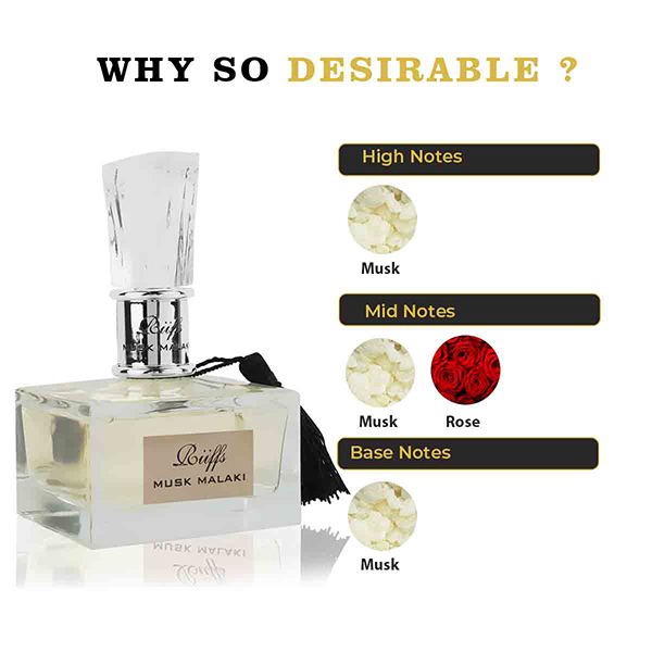 (plu01334) - Apa de Parfum Musk Malaki, Riiffs, Femei - 100ml - imagine 4
