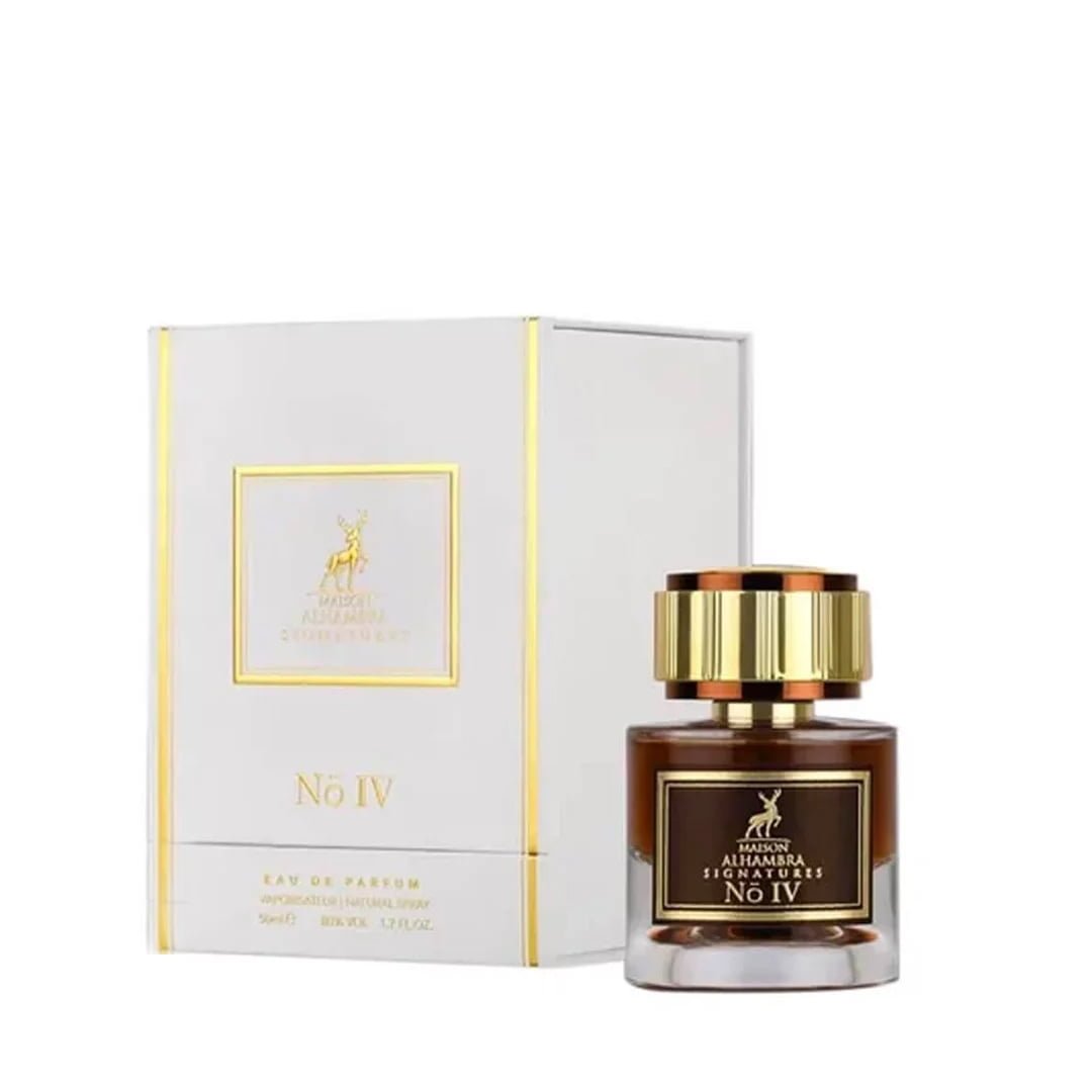 (plu00723) - Apa de Parfum Signatures No 4, Maison Alhambra, Unisex - 50ml - imagine 4