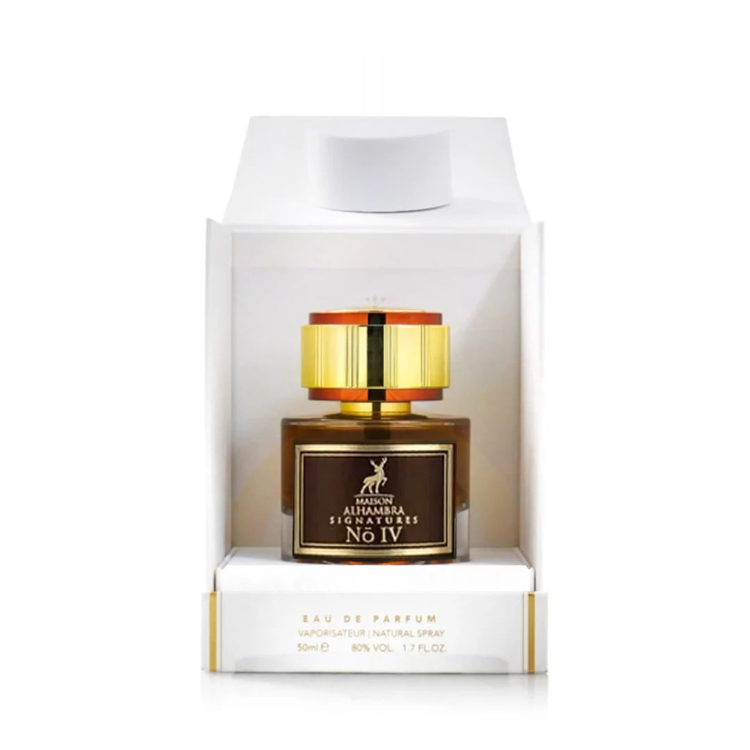 (plu00723) - Apa de Parfum Signatures No 4, Maison Alhambra, Unisex - 50ml - imagine 5