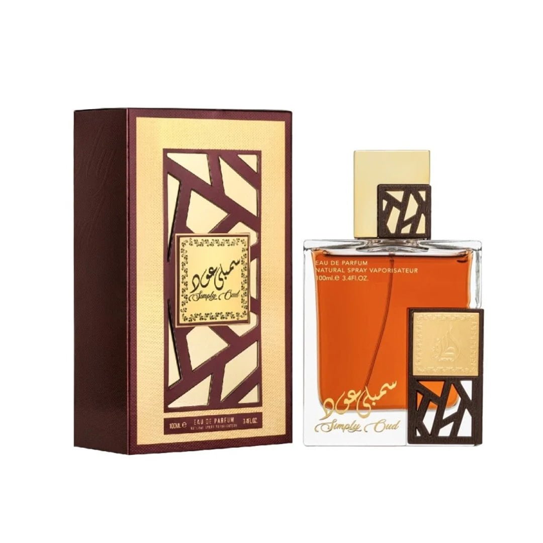 (plu00737) - Apa de Parfum Simply Oud, Lattafa, Barbati - 100ml - imagine 3